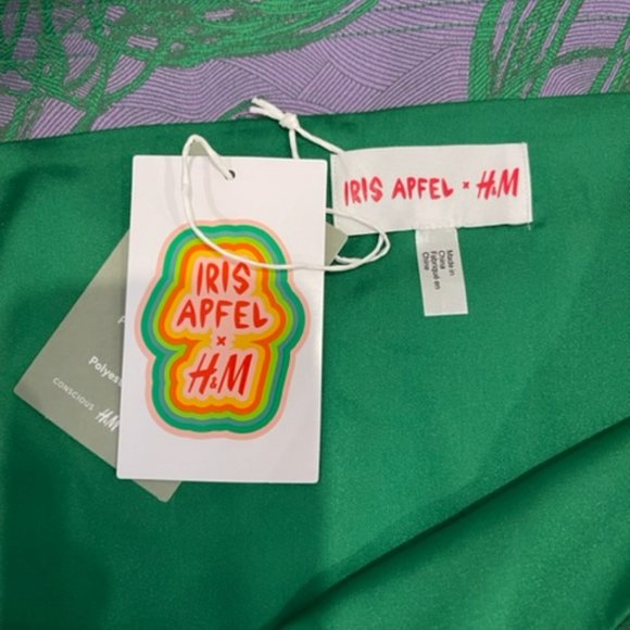 Iris Apfel x H&M Jacquard-Weave Mini Skirt Size 22 (NWT) - Picture 7 of 8